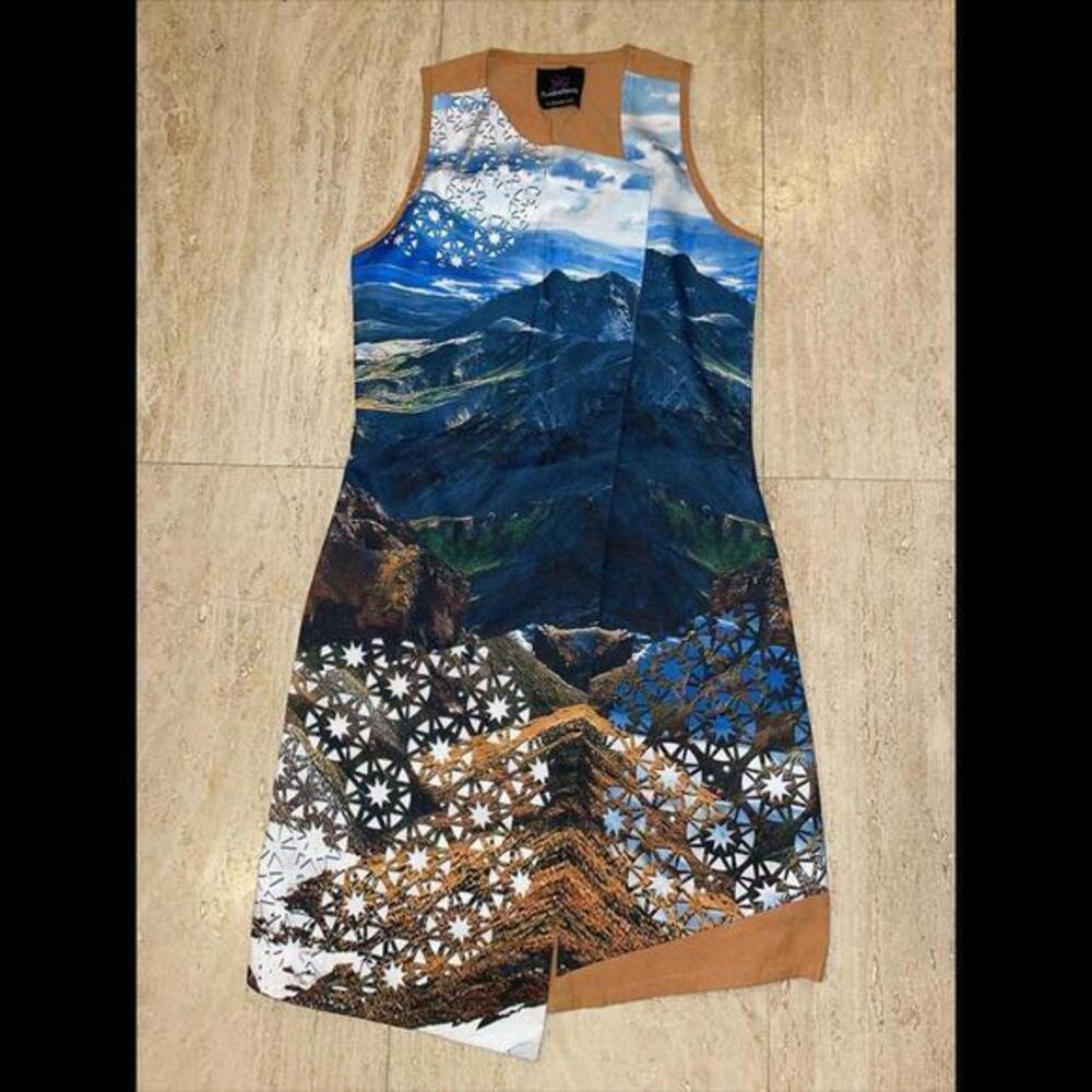 Plains and Prints Womens Dress Size 2